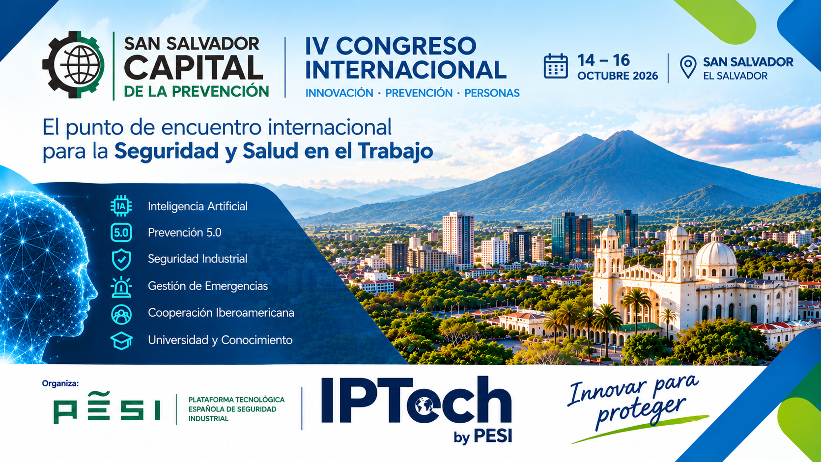 IV Congreso Internacional IPTech by PESI 2026 en San Salvador